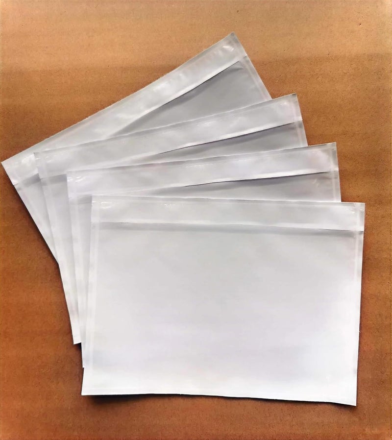 FEILONG PACKAGING 1000 Pcs 7.5”x 5.5” Packing List Envelope Pouches, Clear Packing Envelopes for Shipping and Mailing, Pouch Enclosed Bags with Packing Slips Invoice Label - Image 1
